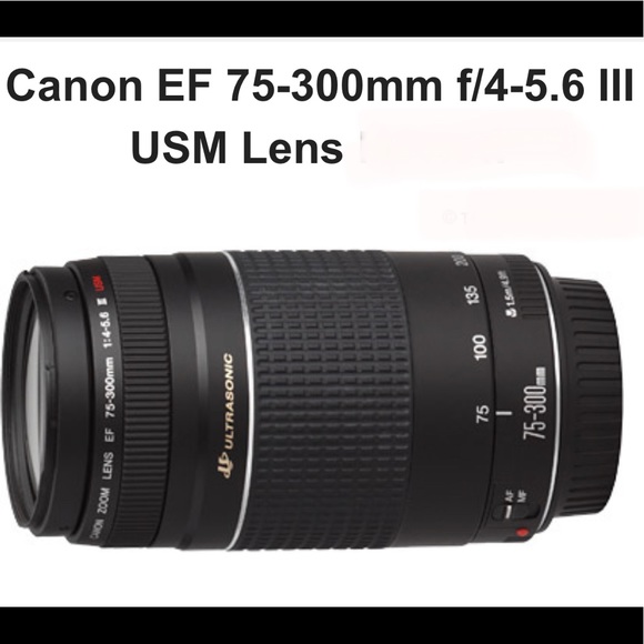 Canon Cameras Photo Video Canon Lens Ef 7530mm F456 Iii Usm Telephoto Zoom Poshmark